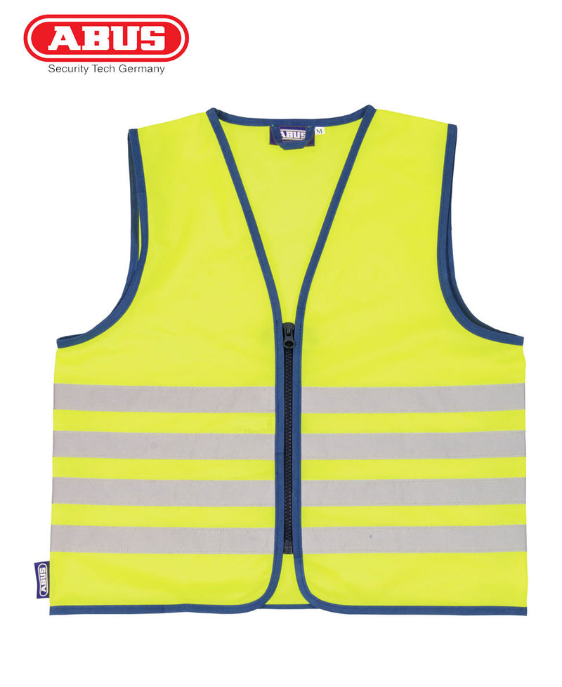 ABUS Warnweste Lumino Reflex Vest Kids yellow - Premium Bikeshop