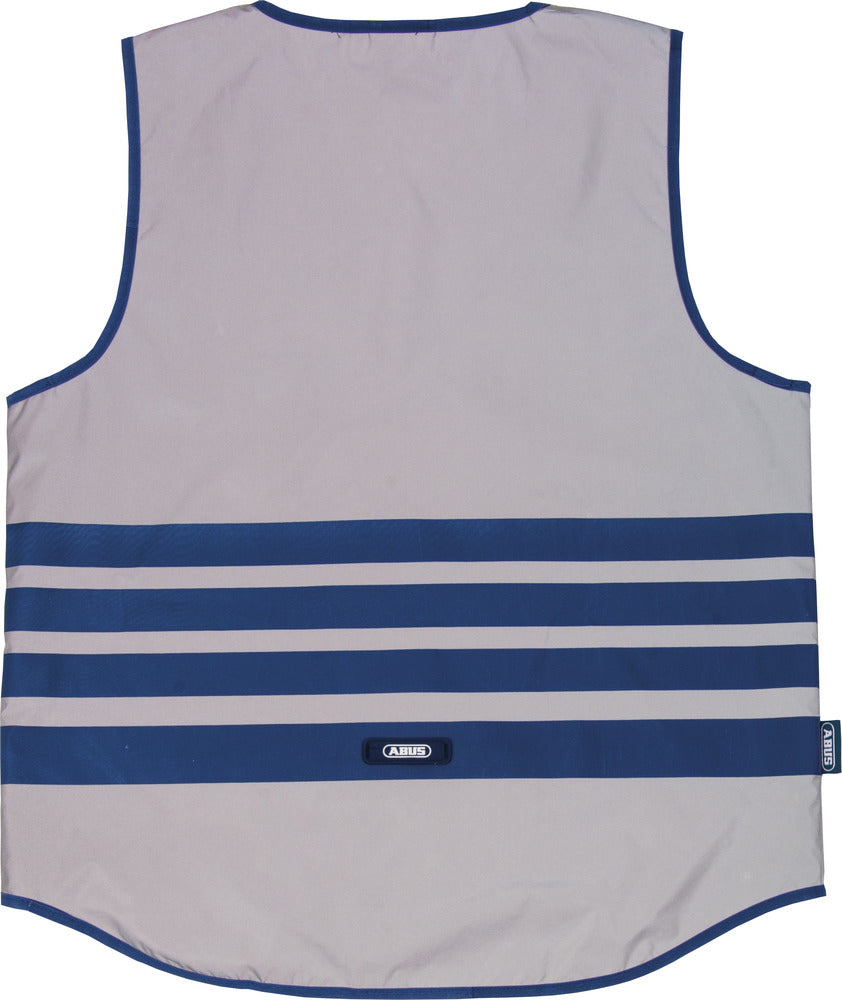 ABUS Warnweste Lumino Urban Vest silver - Premium Bikeshop