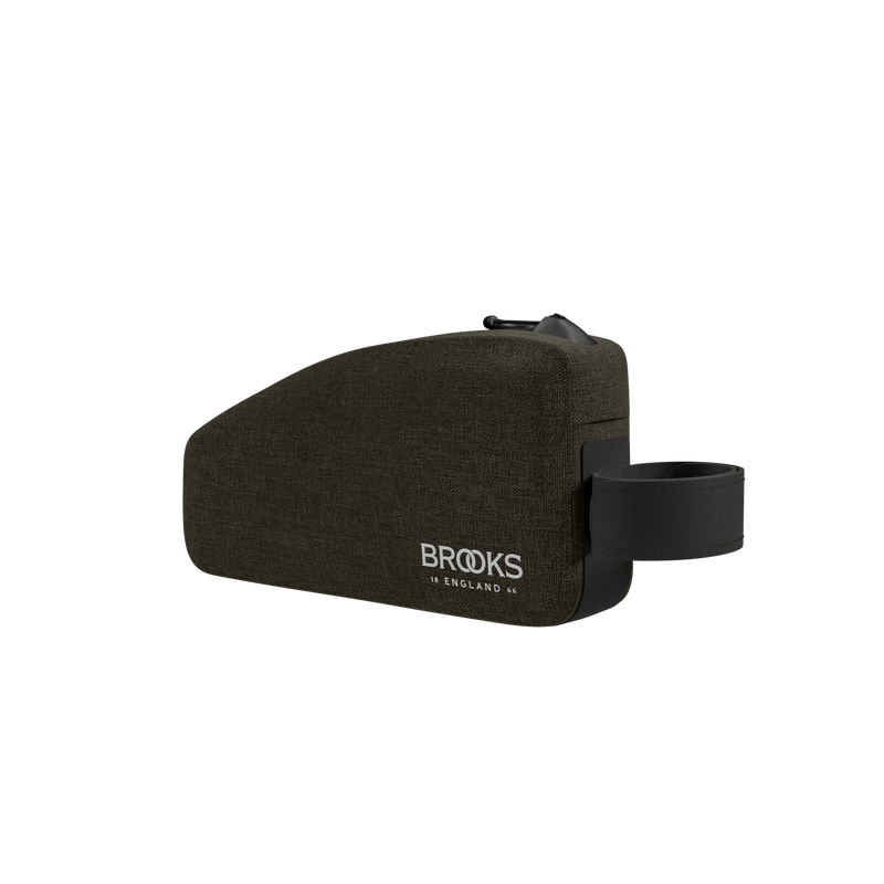 BROOKS Scape Top Tube Bag mud green - Premium Bikeshop