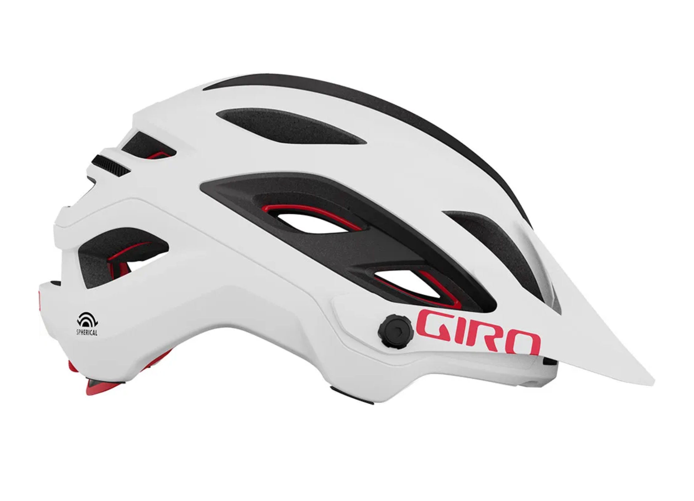 GIRO Merit Spherical Radhelm matte white black - Premium Bikeshop