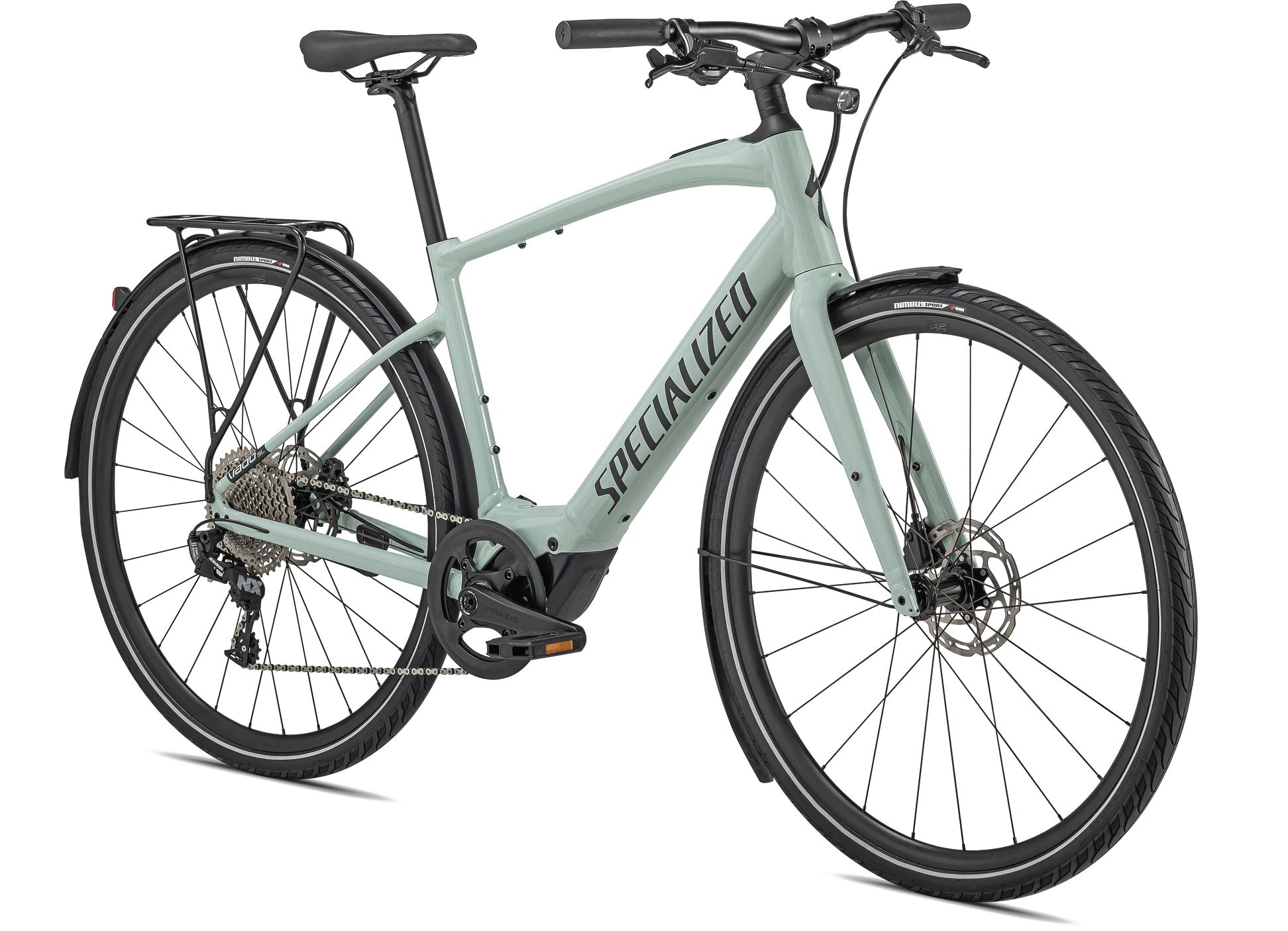 Specialized Vado SL 4.0 EQ White Sage / Black Refelctive - Premium Bikeshop