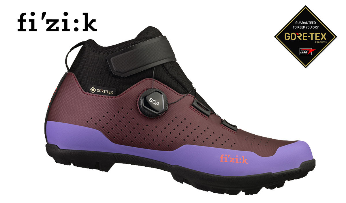 FIZIK MTB-Winterschuh Terra Artica GTX Lila / Aubergine - Premium Bikeshop