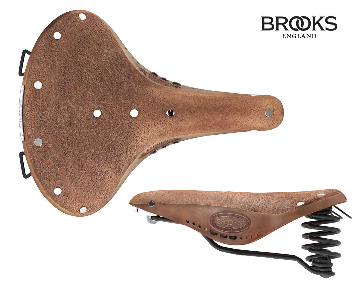 BROOKS B67 Sattel Softened - Dark Tan - Premium Bikeshop