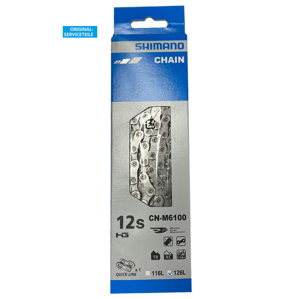 Shimano Kette CN-M6100 12 fach mit Quick-Link - Premium Bikeshop