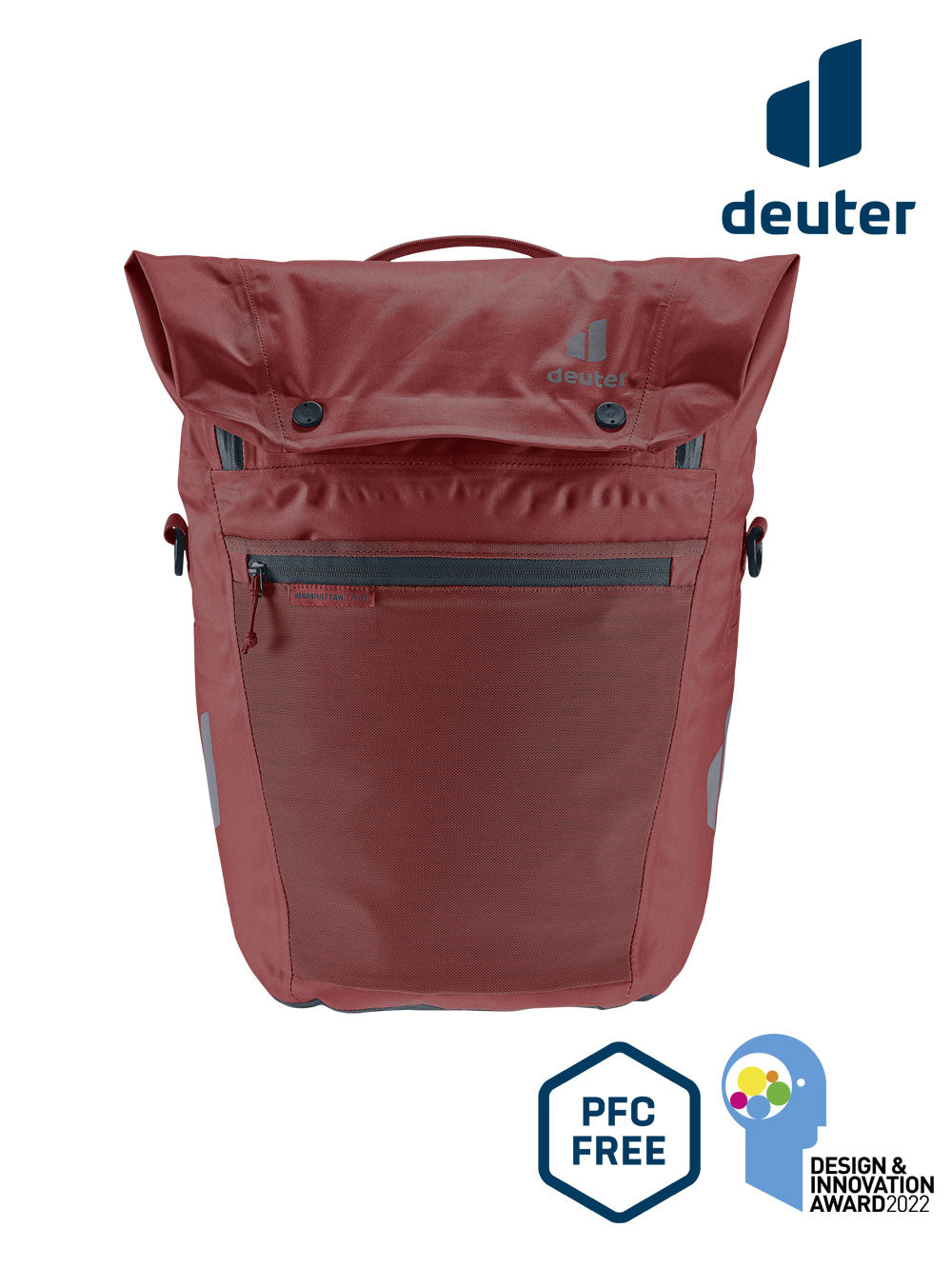 Deuter Mainhattan  17+10 Fahrradtasche redwood-ink - Premium Bikeshop