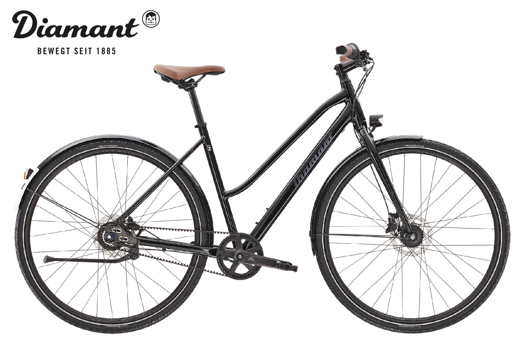 DIAMANT 247 trapez black 2023 - Premium Bikeshop