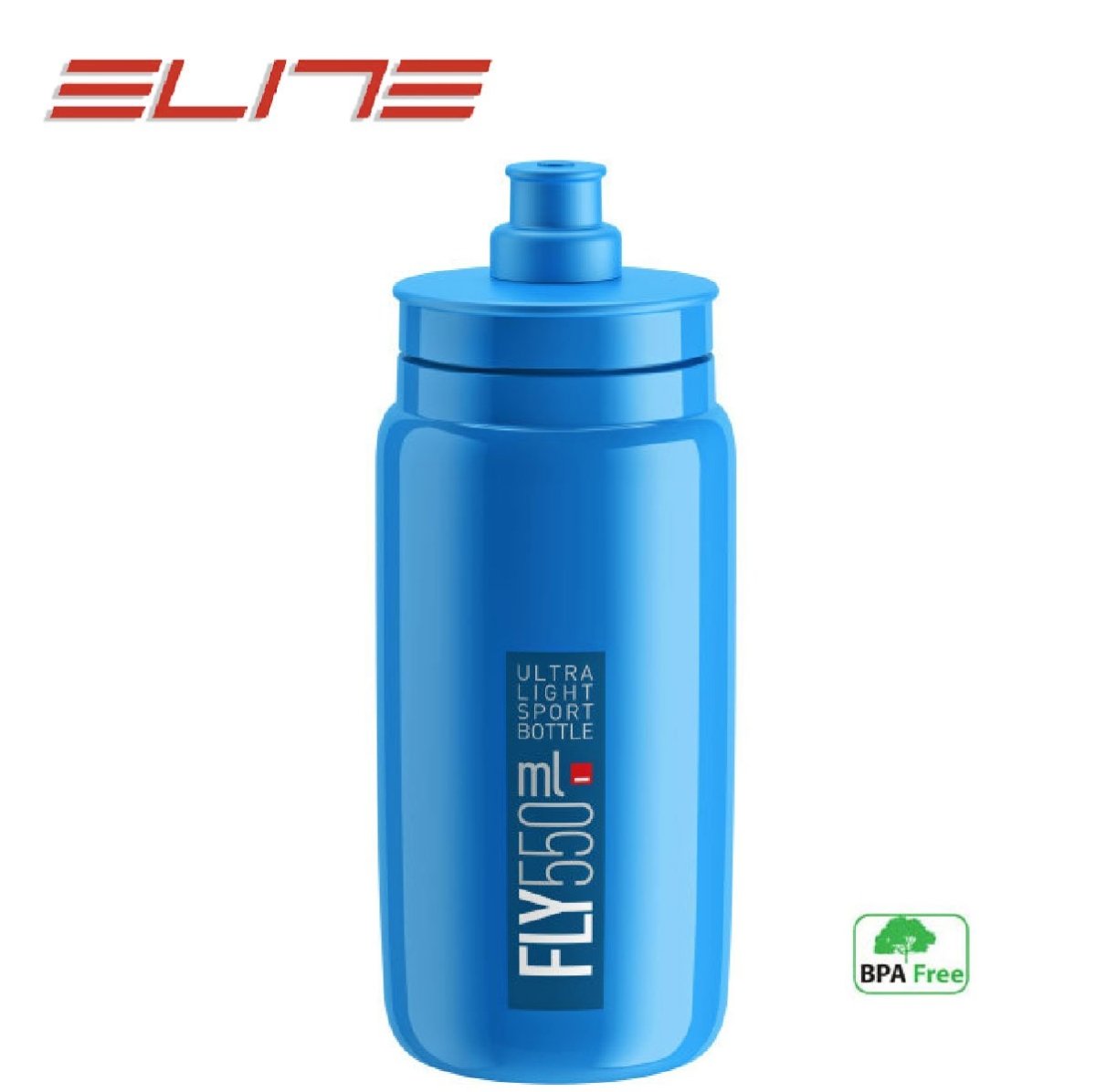Elite Trinkflasche Fly blau 550 ml - Premium Bikeshop