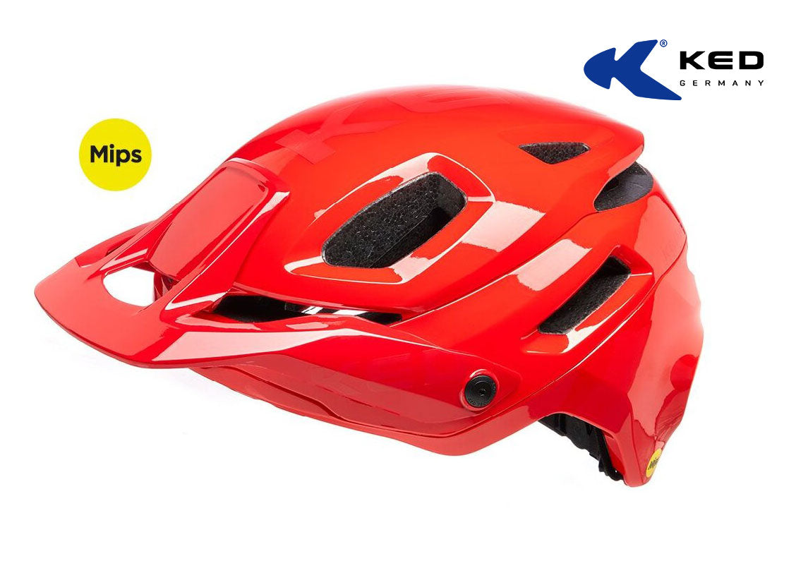 KED PECTOR ME-1 Helm red - Premium Bikeshop