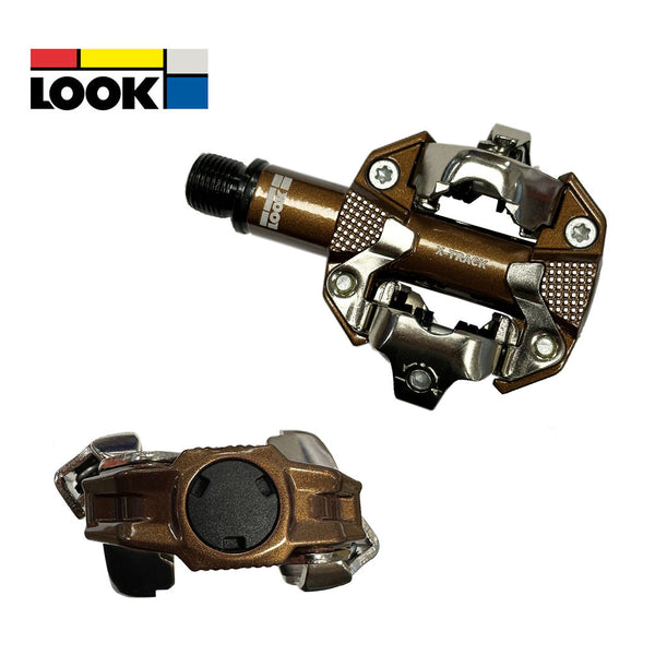 LOOK Pedale X-Track Gravel Edition bronze