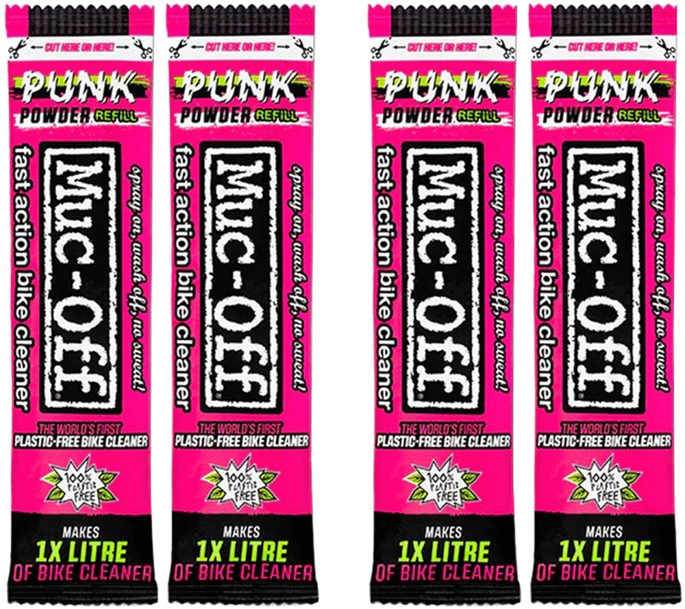 MUC-OFF Bottle For Life Bundle + 4 Pack Punk Powder - Premium Bikeshop