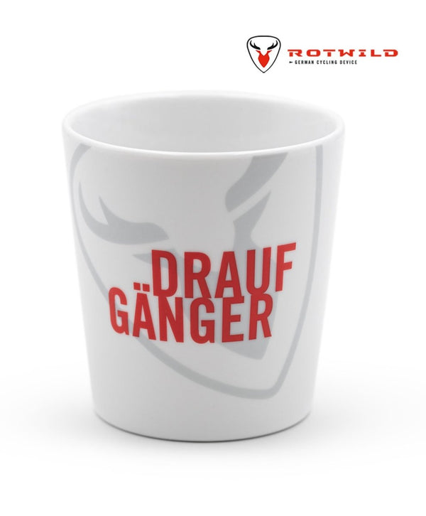ROTWILD Porzelantasse "DRAUFGÄNGER" - Premium Bikeshop