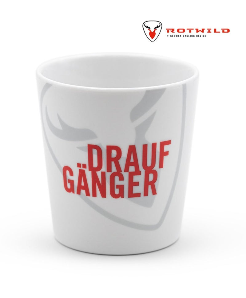 ROTWILD Porzelantasse "DRAUFGÄNGER" - Premium Bikeshop