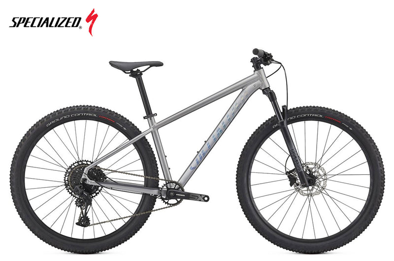 Specialized Rockhopper Expert 29 satin silver dust / black holographic - Premium Bikeshop