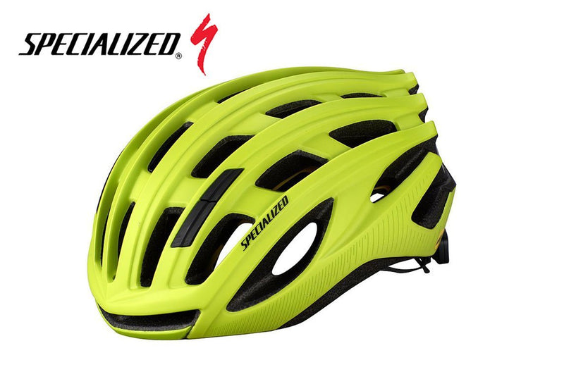 SPECIALIZED PROPERO III MIT ANGI Helm Hyper Green - Premium Bikeshop