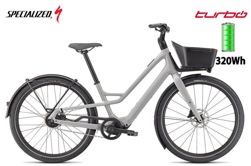 Specialized Turbo Como SL 4.0 Dove Grey / Transparent - Premium Bikeshop
