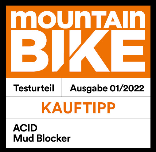 cube acid schutzblech mud shield ACID Schutzblech MUD BLOCKER vorne kurz