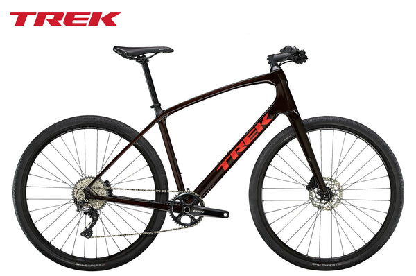 TREK FX Sport 5 2022 - Red Carbon smoke - Premium Bikeshop