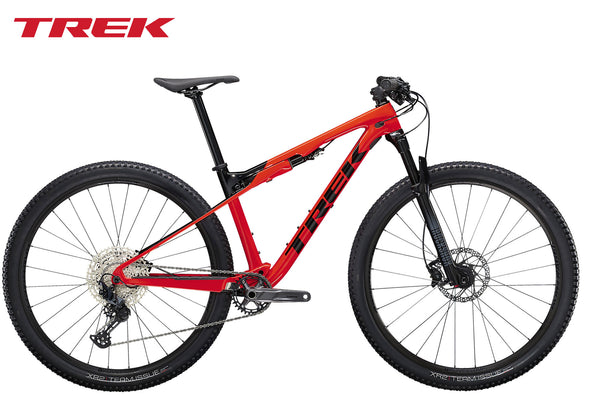 TREK Supercaliber 9.6 2023 Radioactive Red /Trek Black - Premium Bikeshop