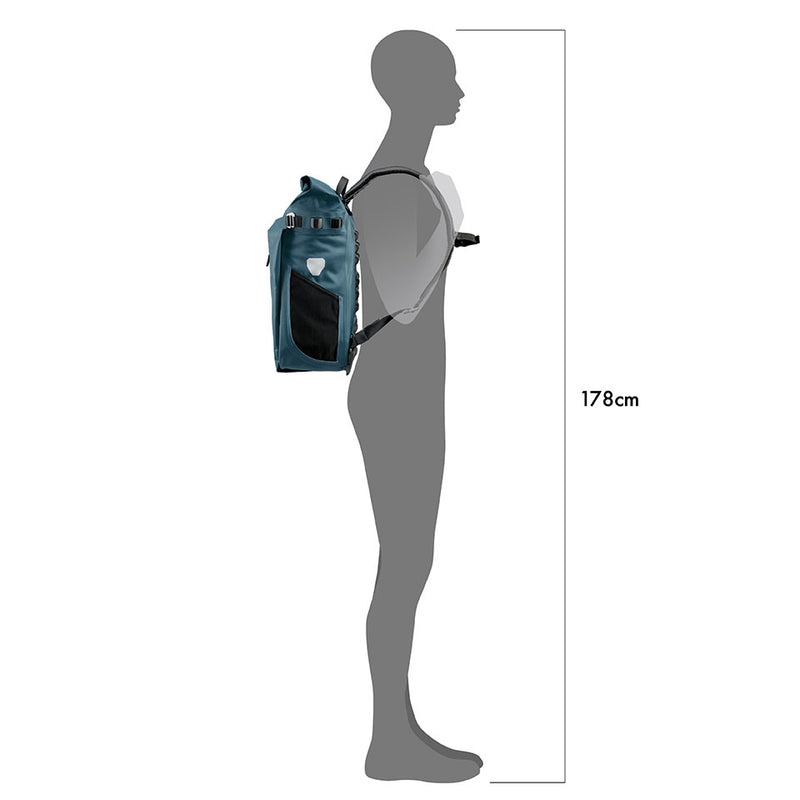Ortlieb VARIO PS - Fahrradrucksack petrol - Premium Bikeshop