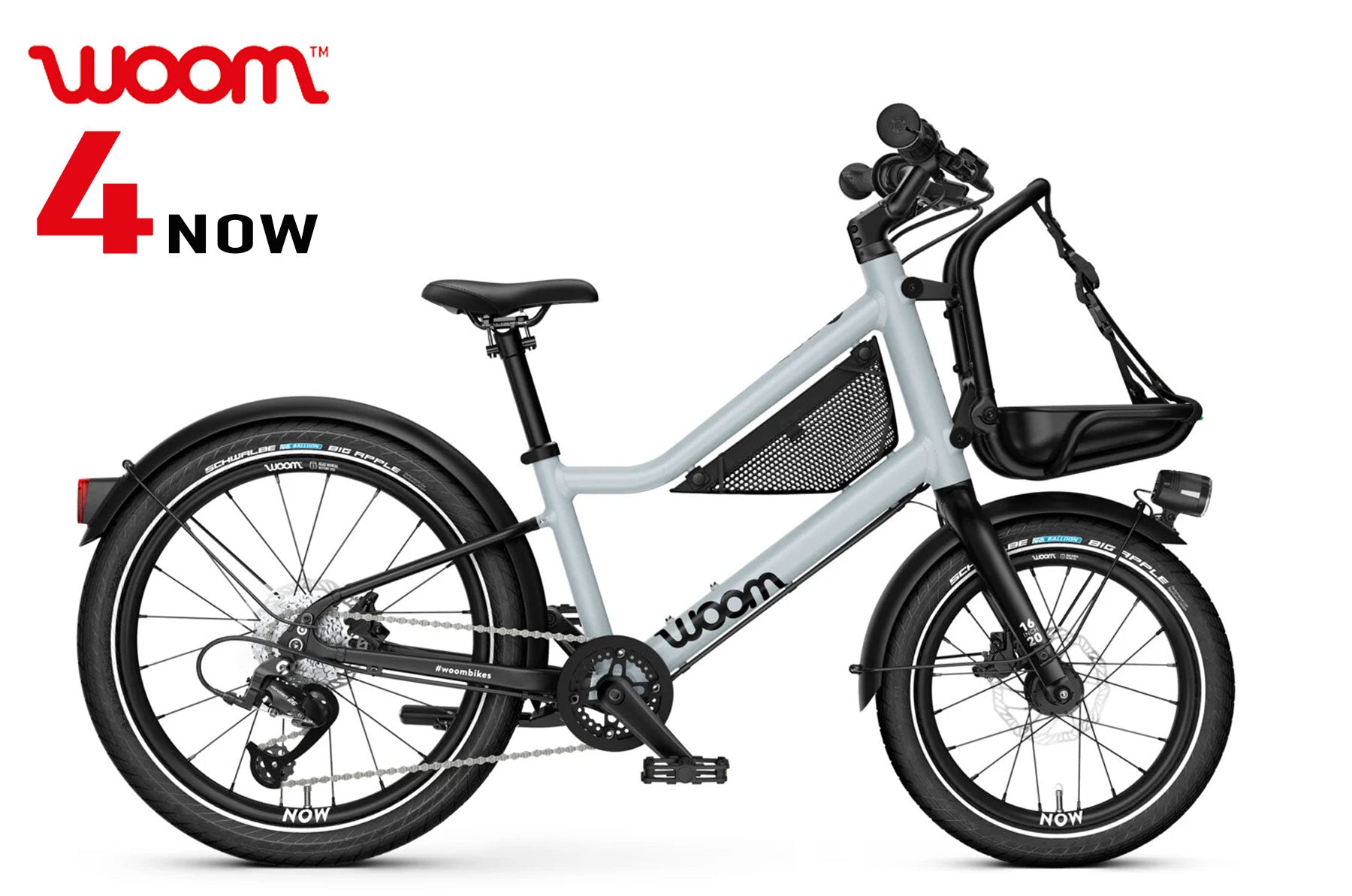 WOOM NOW 4 ice blue / carbon black - Premium Bikeshop