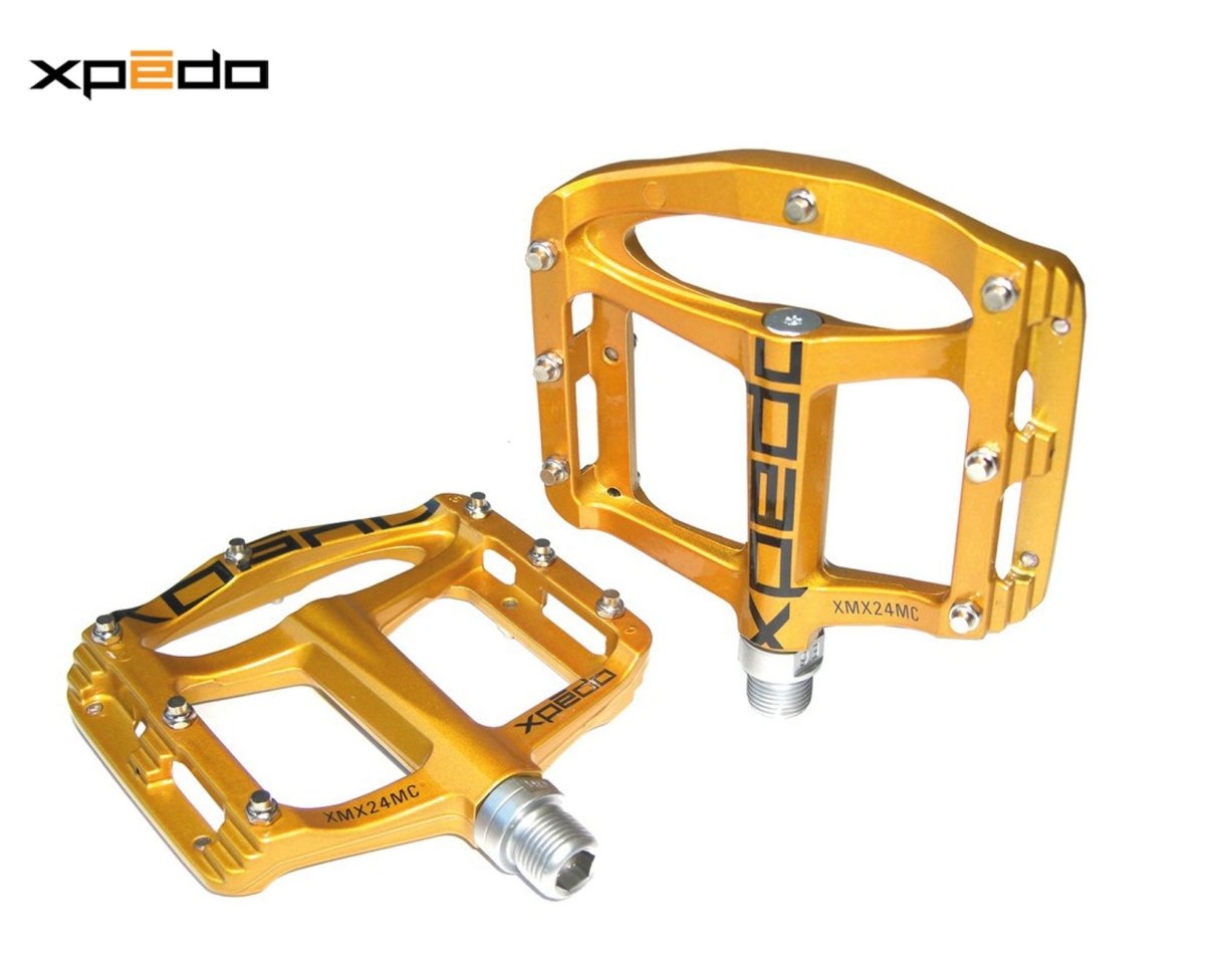 Xpedo Plattform Pedal SPRY gold - Premium Bikeshop