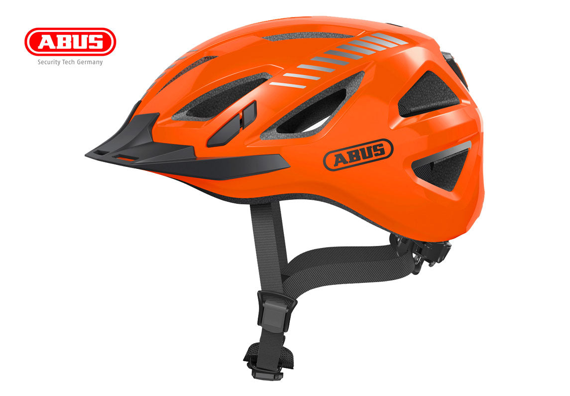 ABUS URBAN-I 3.0 URBANHELM SIGNAL ORANGE - Premium Bikeshop