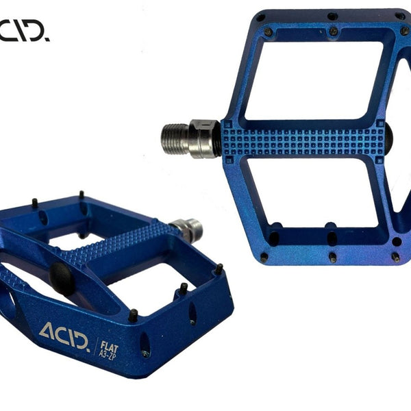 fahrrad pedale cube ACID Pedale FLAT A3-ZP blue