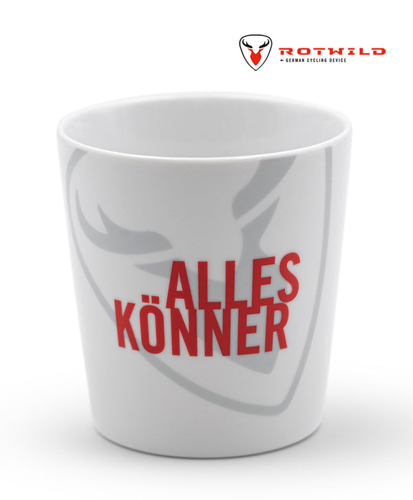 ROTWILD Porzelantasse "ALLESKÖNNER" - Premium Bikeshop