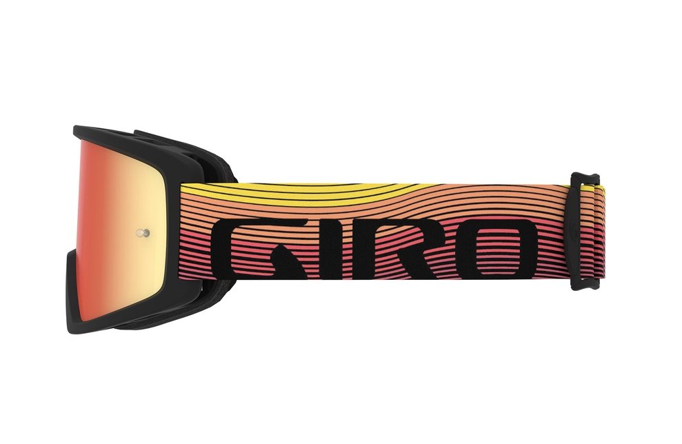 GIRO MTB Google BLOK orange-black heatwave - Premium Bikeshop