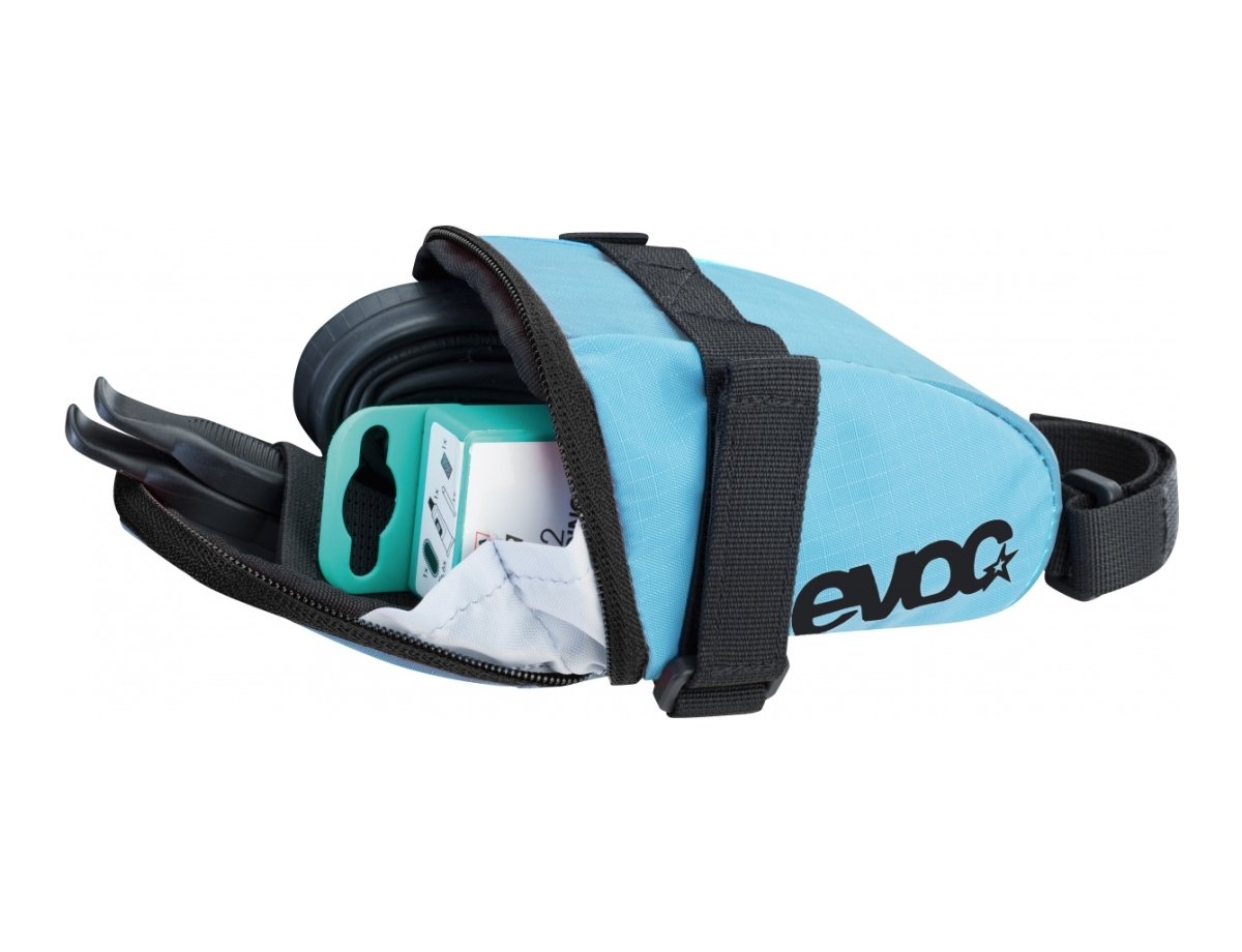 EVOC SADDLE BAG 0.7L neon blue - Premium Bikeshop