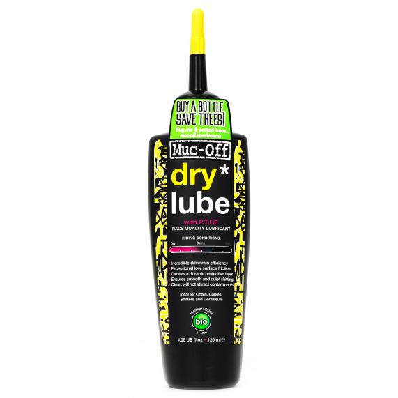 Muc-Off Kettenschmiermittel Dry Lube, 120ml, - Premium Bikeshop