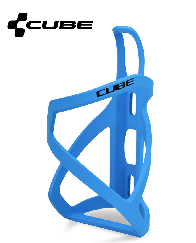 CUBE Flaschenhalter HPP Left-Hand Sidecage matt blue´n´glossy black - Premium Bikeshop