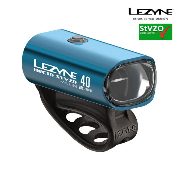 LEZYNE - Hecto StVZO 40 LED Frontlicht blue - Premium Bikeshop