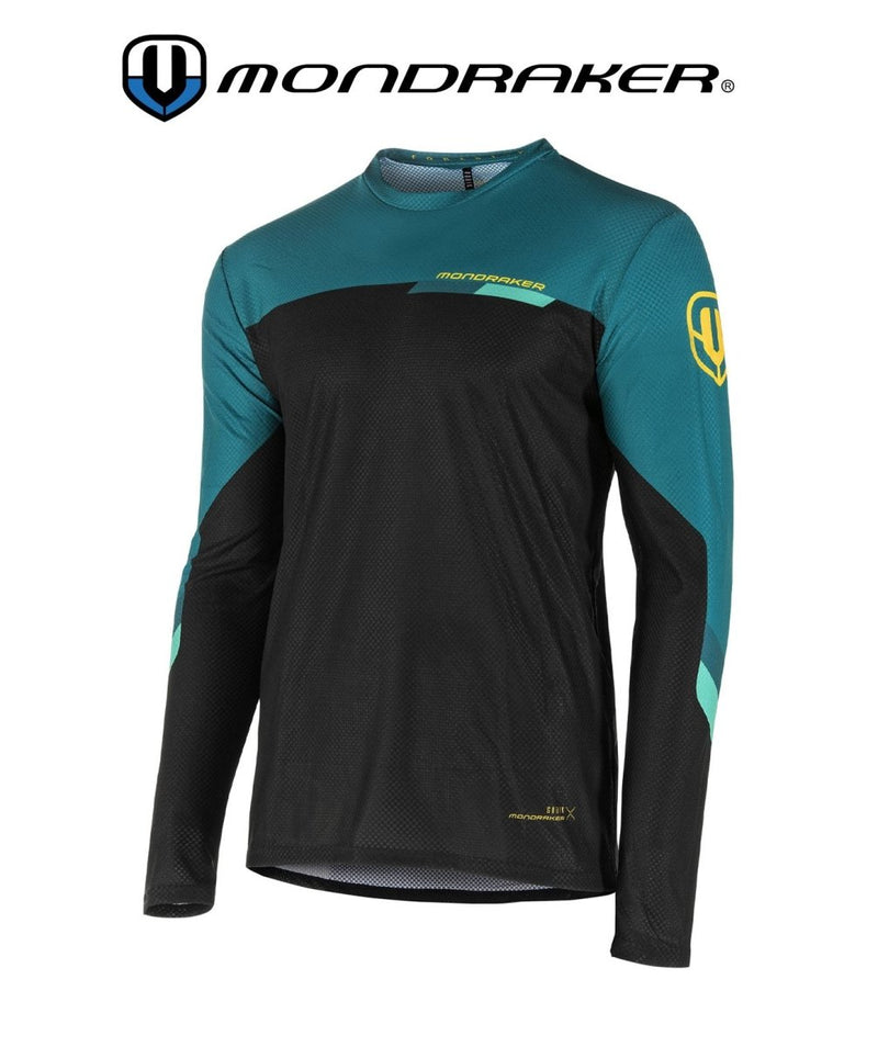 Mondraker Enduro Shirt langarm British green - Premium Bikeshop