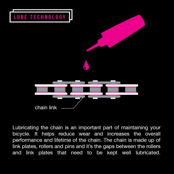 Muc-Off Kettenschmiermittel C3 Wet Lube, 120ml - Premium Bikeshop