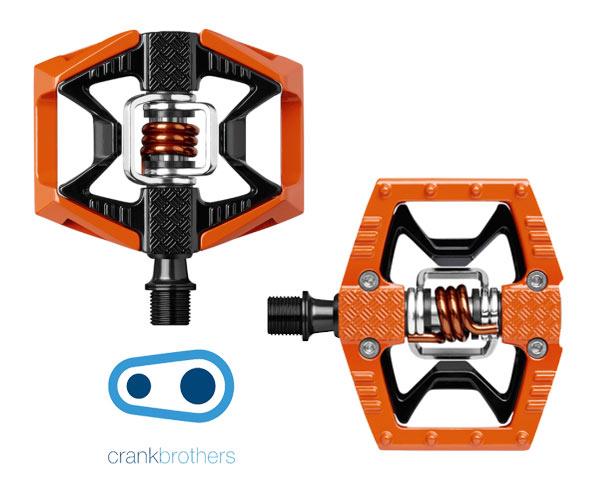 CRANKBROTHERS Doubleshot 2 Pedale orange - Premium Bikeshop