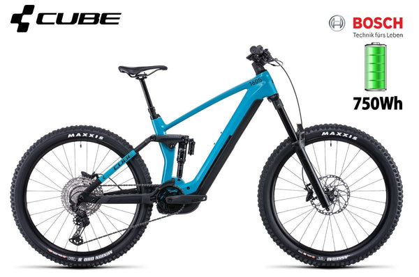 Cube Stereo Hybrid 160 HPC SL 750 27.5 aquamarine´n´black 2022 - Premium Bikeshop