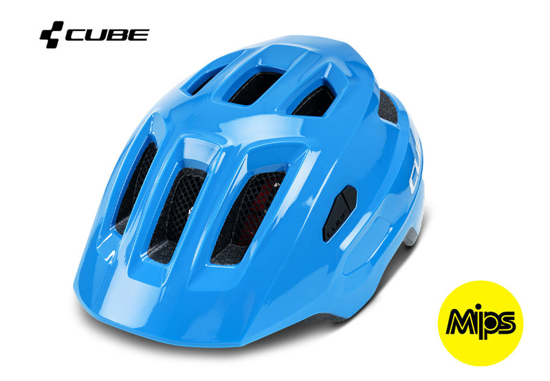 CUBE Helm LINOK glossy blue´n´red - Premium Bikeshop