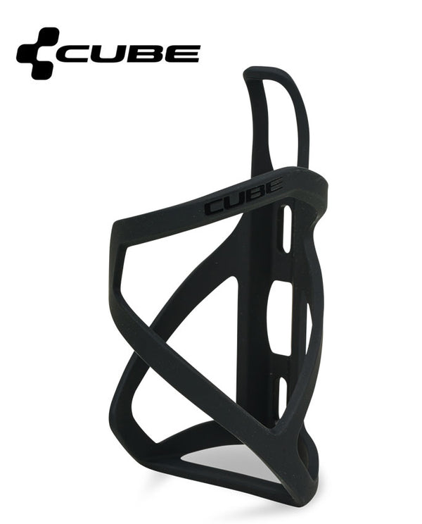 CUBE Flaschenhalter HPP Left-Hand Sidecage matt black´n´glossy black - Premium Bikeshop