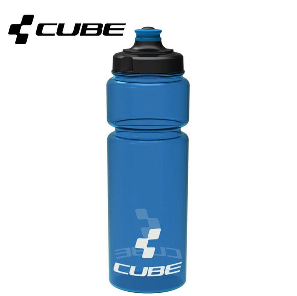CUBE Trinkflasche 0,75l Icon transparent blau - Premium Bikeshop