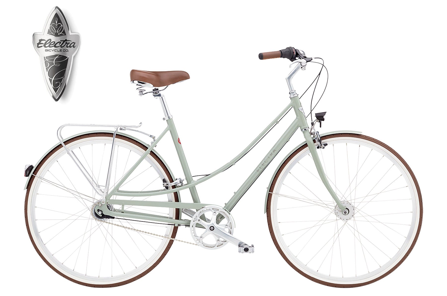 Electra Loft 7i EQ Step-Thru green Tea - Premium Bikeshop