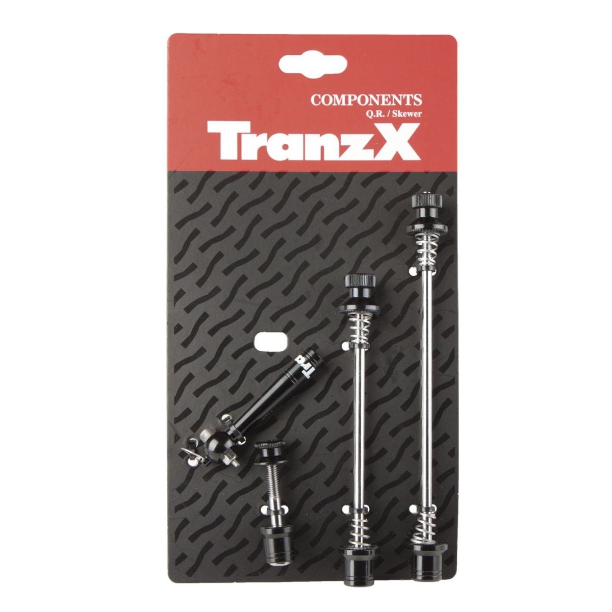 TranzX Schnellspannsatz mit Secura Lock schwarz - Premium Bikeshop