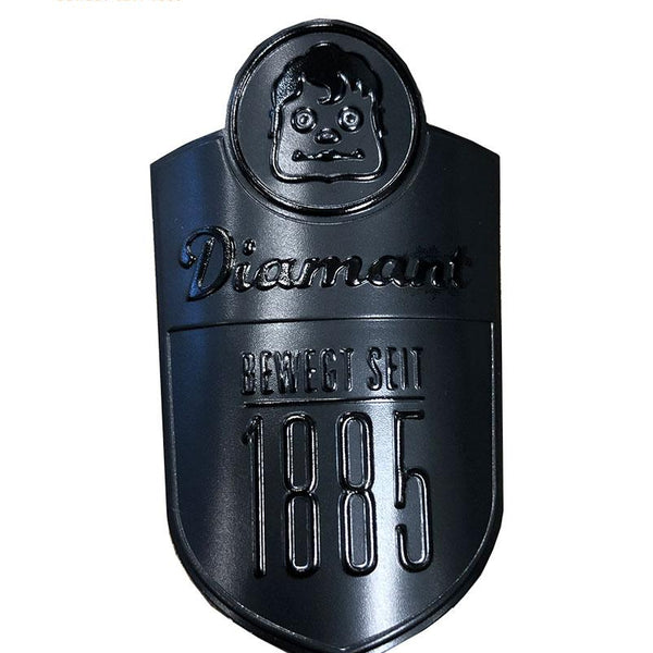diamant logo fahrrad Diamant original head tube badge black