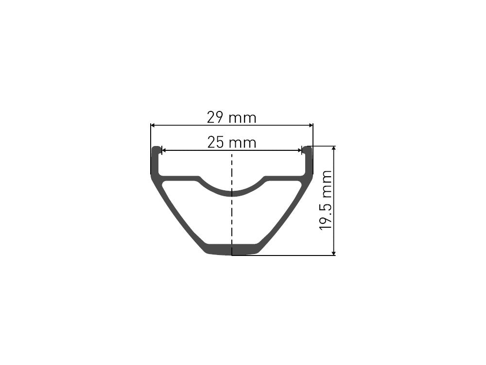 DT Swiss X 1900 SPLINE® 29 25mm Hinterrad | 12x148 mm BOOST - Premium Bikeshop