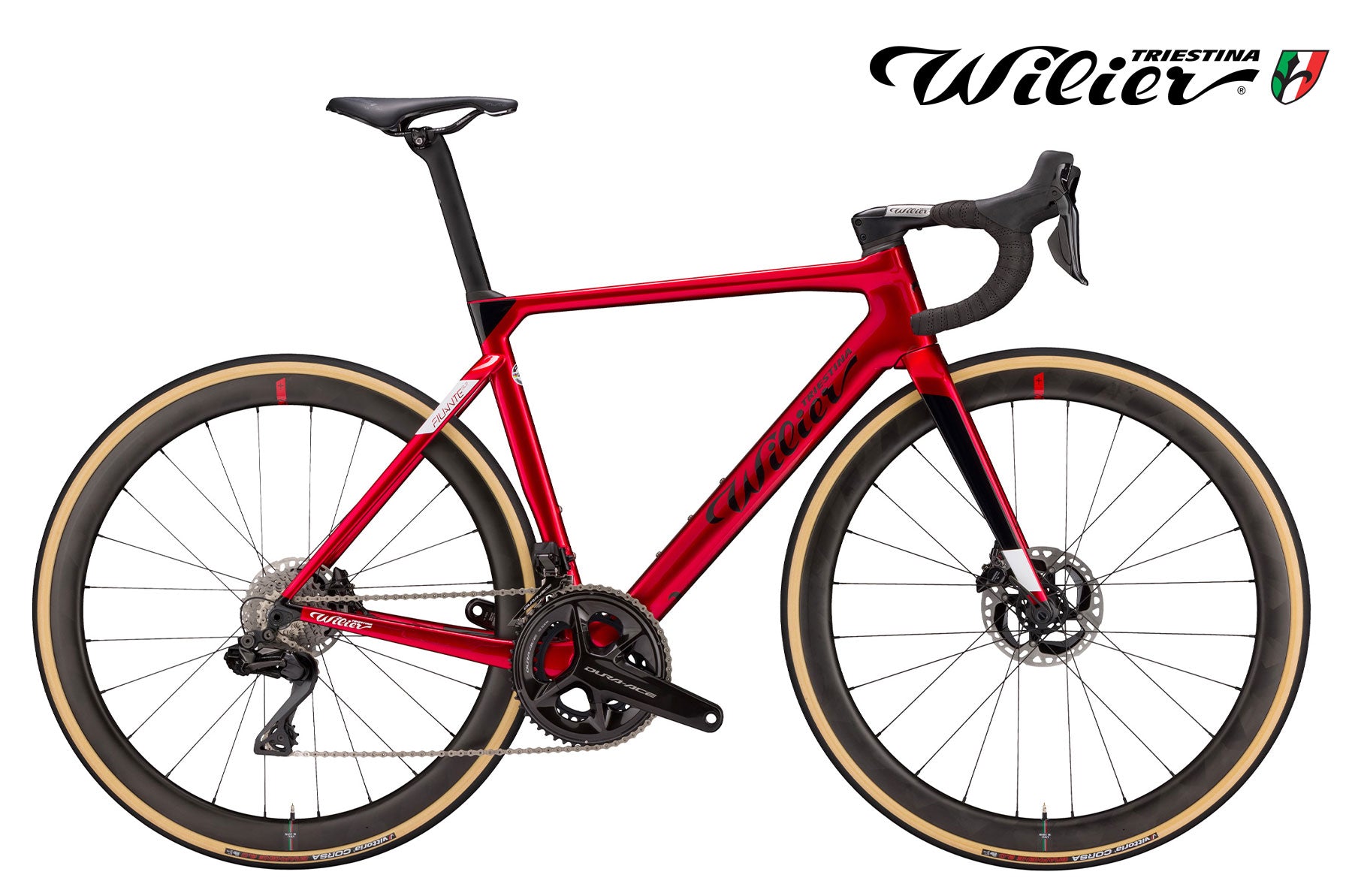 Wilier Filante SLR Dura Ace Velvet Red Glossy - Premium Bikeshop