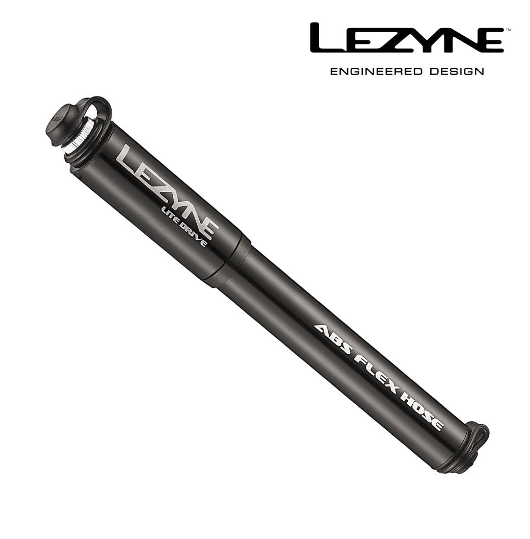 LEZYNE Lite Drive Minipumpe Medium black - Premium Bikeshop