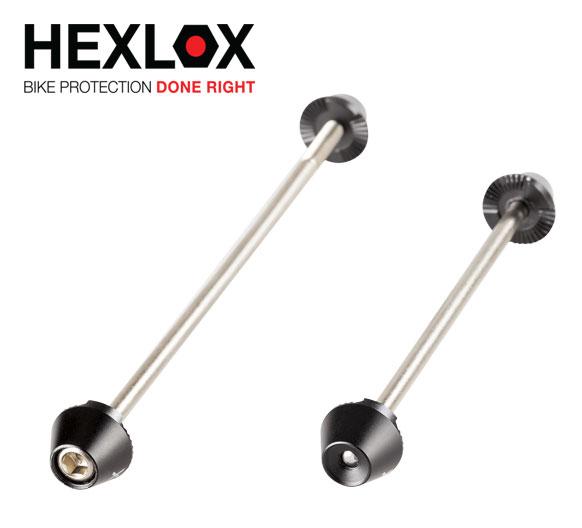 HEXLOX Sicherheitsachsen silber - Premium Bikeshop