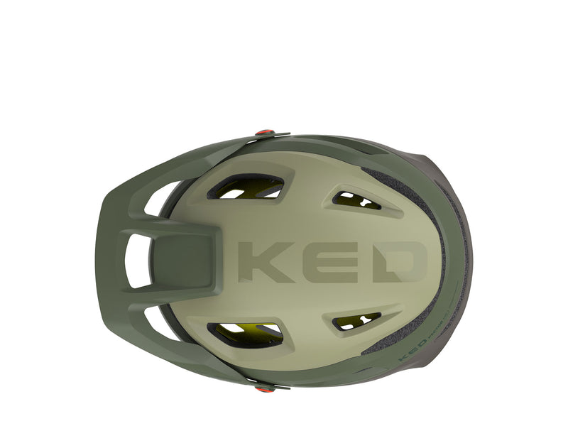 KED PECTOR ME-1Helm olive lilac - Premium Bikeshop