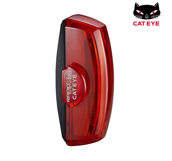 CATEYE Rapid X2G Kinetic Akku-Rücklicht mit Bremslicht - Premium Bikeshop
