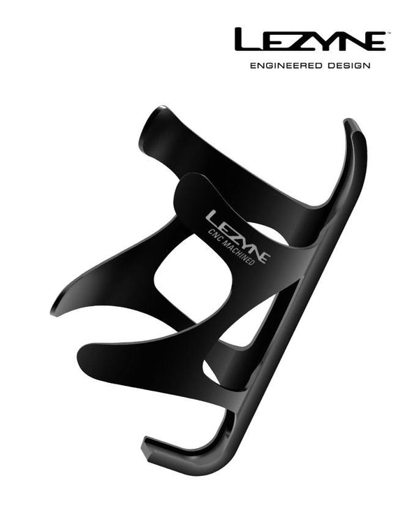 LEZYNE Trinkflaschenhalter Alu CNC black matt - Premium Bikeshop